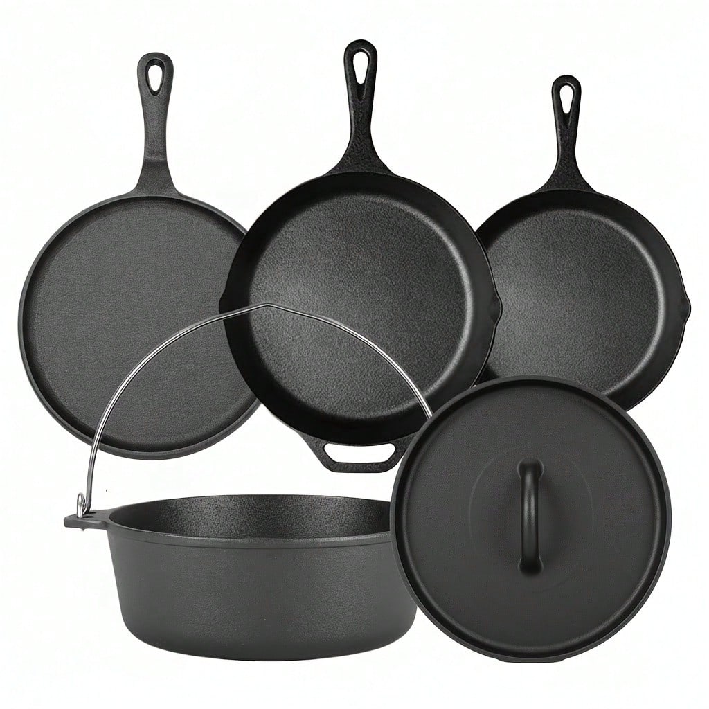 PACILACK Cast Iron Pots And Pa - Camp Dutch Oven Cast recension och pris