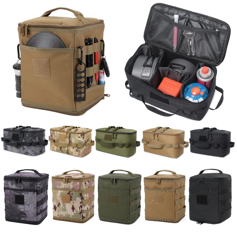 Tactical Pouch Camping Storage - Camping Cooking Organizer recension och pris
