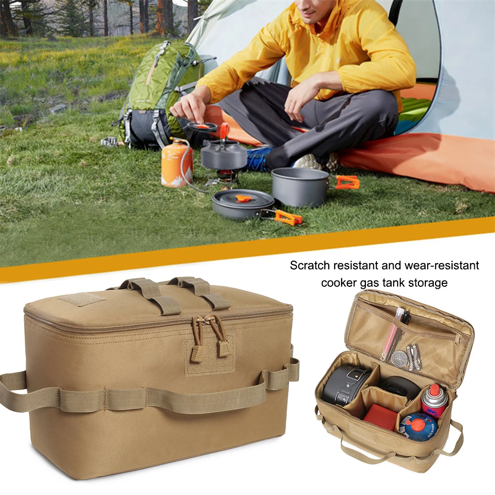 Tactical Pouch Camping Storage - Camping Cooking Organizer recension och pris