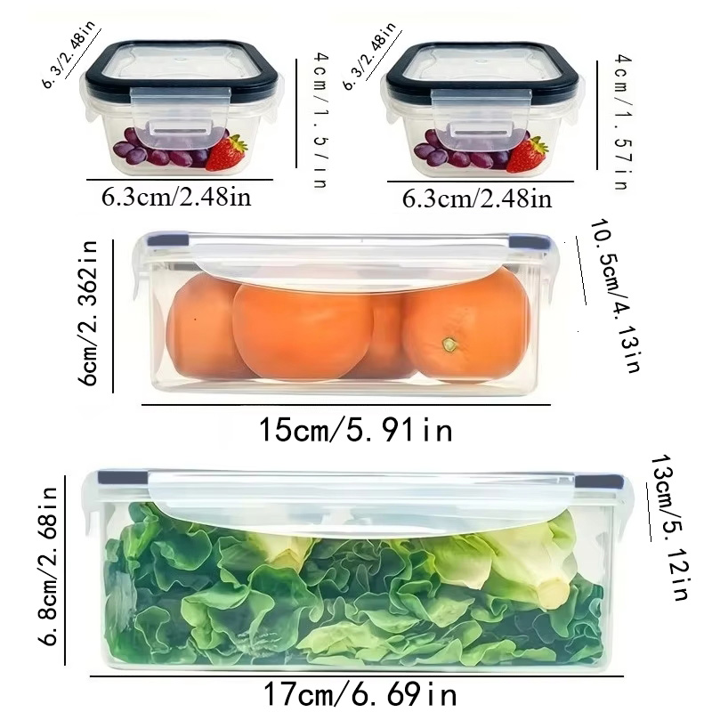 8Pcs Set Includes 4 Containers - Camping Cooking Organizer recension och pris