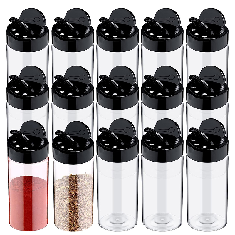 LMETJMA Clear Plastic Spice Ja - Camping Cooking Container recension och pris