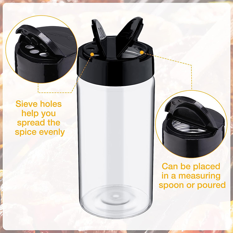 LMETJMA Clear Plastic Spice Ja - Camping Cooking Container recension och pris