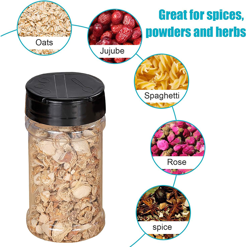 LMETJMA Clear Plastic Spice Ja - Camping Cooking Container recension och pris