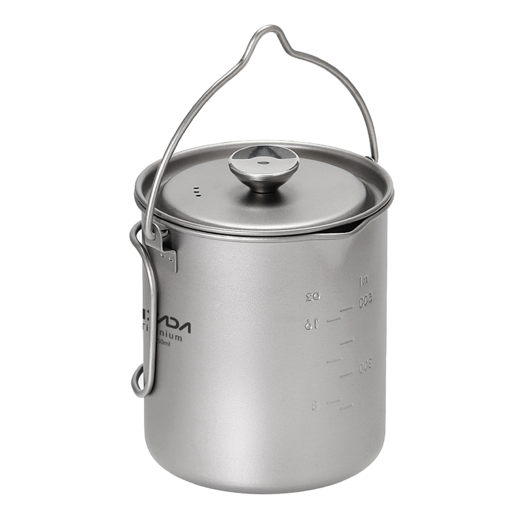 Lixada 750ml Titanium Coffee C - Camping Hiking Cooking recension och pris
