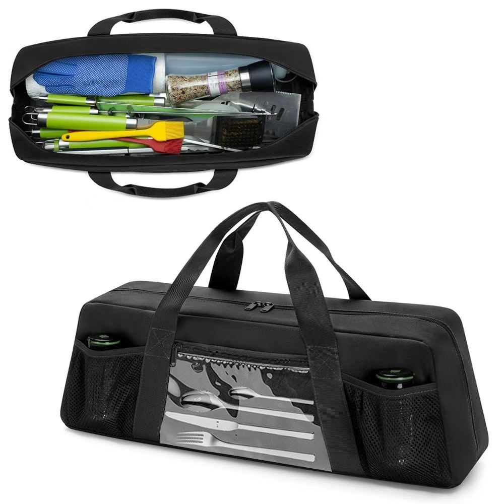 Portable Grill Tool Carrying C - Camping Cooking Organizer recension och pris