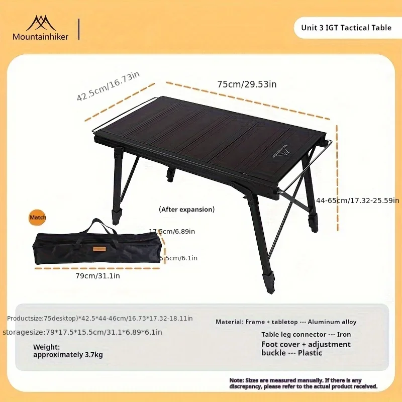 Mountainhiker Folding Camping  - Camping Cooking Table recension och pris